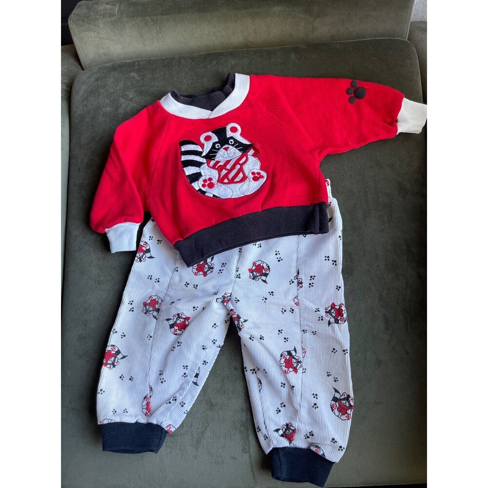 Vintage Raccoon Buster Brown outfit